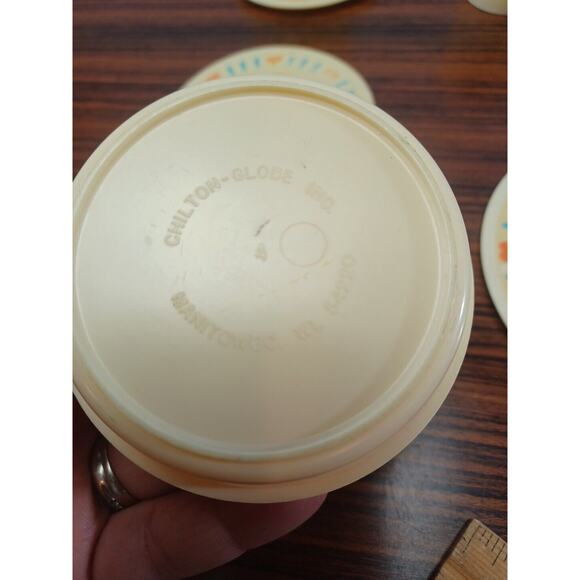 1980's Chilton Globe Kids Toys Cups Saucers Boy And Girl Design - Picture 7 of 10